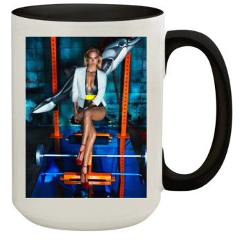 Bar Refaeli 15oz Colored Inner & Handle Mug