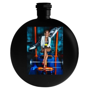 Bar Refaeli Round Flask