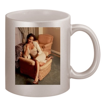 Jennifer Lopez 11oz Metallic Silver Mug