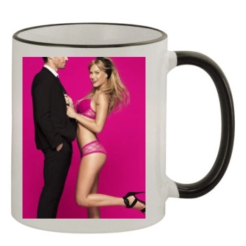 Bar Refaeli 11oz Colored Rim & Handle Mug