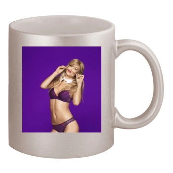 Bar Refaeli 11oz Metallic Silver Mug