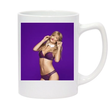 Bar Refaeli 14oz White Statesman Mug