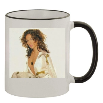 Jennifer Lopez 11oz Colored Rim & Handle Mug