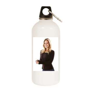 Bar Refaeli White Water Bottle With Carabiner