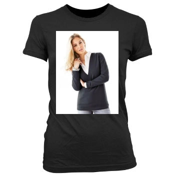 Bar Refaeli Women's Junior Cut Crewneck T-Shirt