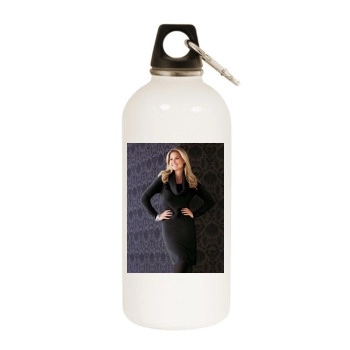 Bar Refaeli White Water Bottle With Carabiner