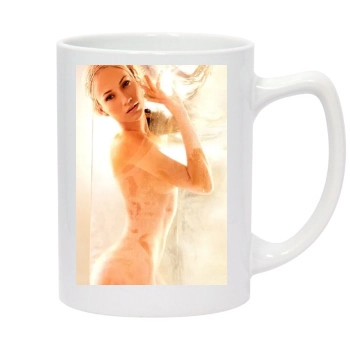 Jennifer Lopez 14oz White Statesman Mug