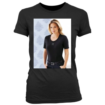 Bar Refaeli Women's Junior Cut Crewneck T-Shirt