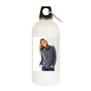 Bar Refaeli White Water Bottle With Carabiner