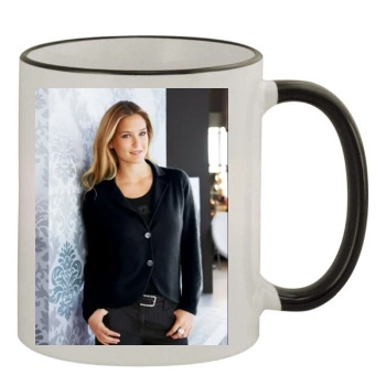 Bar Refaeli 11oz Colored Rim & Handle Mug