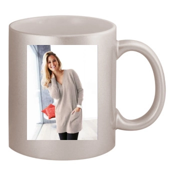 Bar Refaeli 11oz Metallic Silver Mug