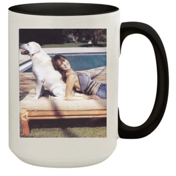 Bar Refaeli 15oz Colored Inner & Handle Mug