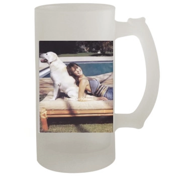 Bar Refaeli 16oz Frosted Beer Stein