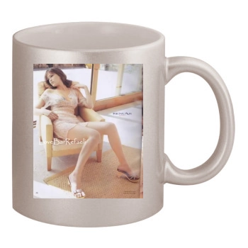 Bar Refaeli 11oz Metallic Silver Mug