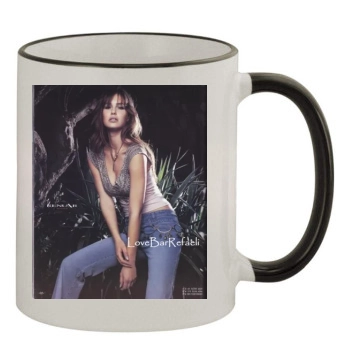 Bar Refaeli 11oz Colored Rim & Handle Mug