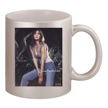 Bar Refaeli 11oz Metallic Silver Mug