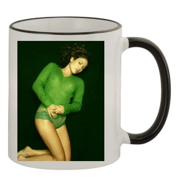 Jennifer Lopez 11oz Colored Rim & Handle Mug