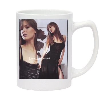 Bar Refaeli 14oz White Statesman Mug