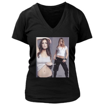 Bar Refaeli Women's Deep V-Neck TShirt