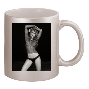 Jennifer Lopez 11oz Metallic Silver Mug