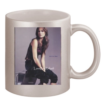 Bar Refaeli 11oz Metallic Silver Mug