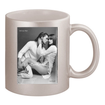 Bar Refaeli 11oz Metallic Silver Mug