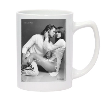 Bar Refaeli 14oz White Statesman Mug