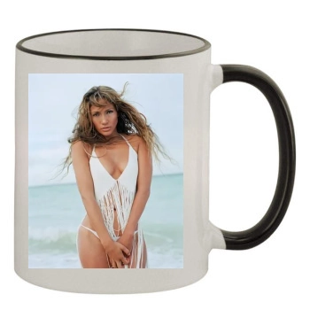 Jennifer Lopez 11oz Colored Rim & Handle Mug