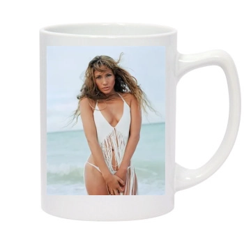 Jennifer Lopez 14oz White Statesman Mug