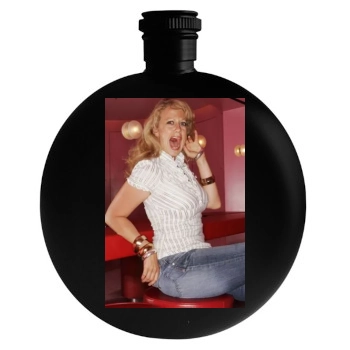 Barbara Schoneberger Round Flask