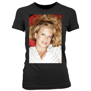 Barbara Schoneberger Women's Junior Cut Crewneck T-Shirt