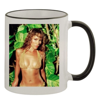 Jennifer Lopez 11oz Colored Rim & Handle Mug