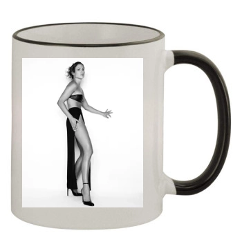 Jennifer Lopez 11oz Colored Rim & Handle Mug