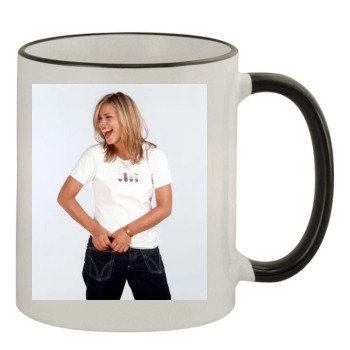 Billie Piper 11oz Colored Rim & Handle Mug