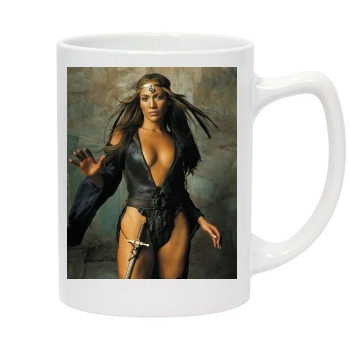 Jennifer Lopez 14oz White Statesman Mug