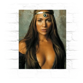 Jennifer Lopez Metal Wall Art