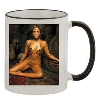 Jennifer Lopez 11oz Colored Rim & Handle Mug