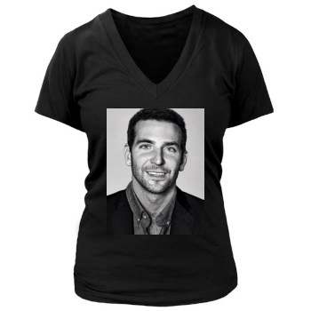 Bradley Cooper Women's Deep V-Neck TShirt