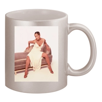 Jennifer Lopez 11oz Metallic Silver Mug