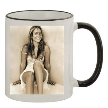 Jennifer Lopez 11oz Colored Rim & Handle Mug