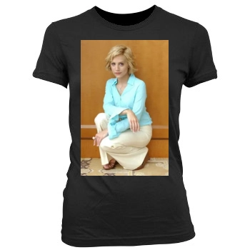 Brittany Murphy Women's Junior Cut Crewneck T-Shirt