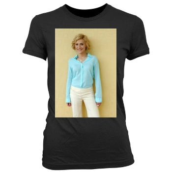 Brittany Murphy Women's Junior Cut Crewneck T-Shirt