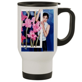 Brittany Murphy Stainless Steel Travel Mug