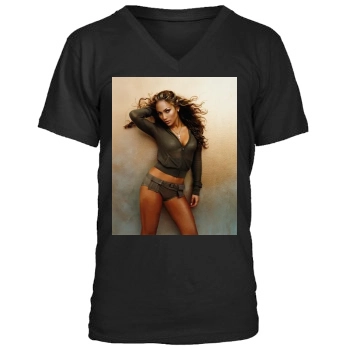 Jennifer Lopez Men's V-Neck T-Shirt