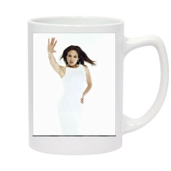 Jennifer Lopez 14oz White Statesman Mug