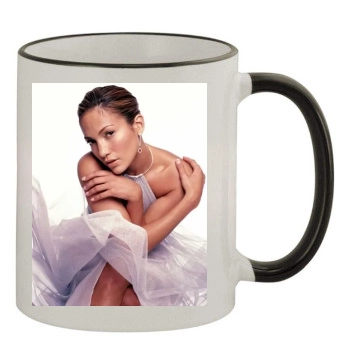 Jennifer Lopez 11oz Colored Rim & Handle Mug