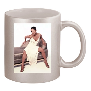 Jennifer Lopez 11oz Metallic Silver Mug