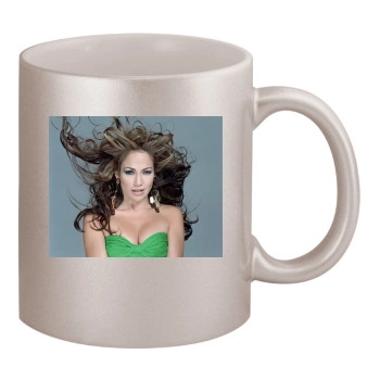 Jennifer Lopez 11oz Metallic Silver Mug