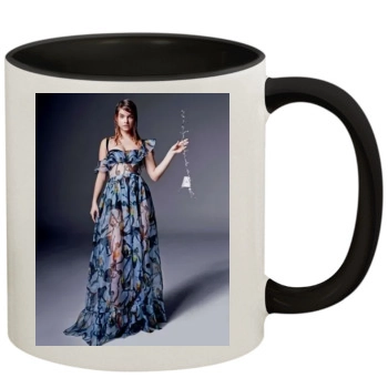 Barbara Palvin 11oz Colored Inner & Handle Mug