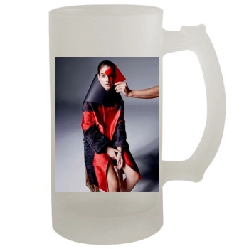 Barbara Palvin 16oz Frosted Beer Stein